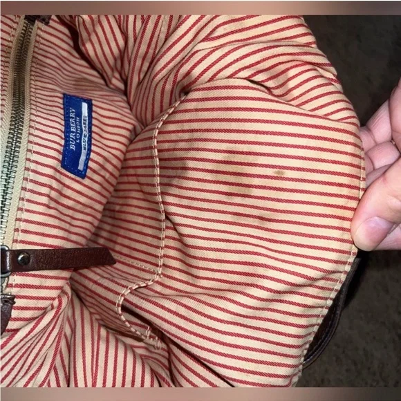 Burberry Suede Leather Handbag - Picture 5 of 10